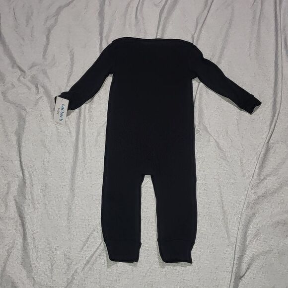 Carter's Halloween skeleton jumpsuit size 24m - Picture 4 of 5